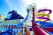 The slides on the Norwegian Breakaway